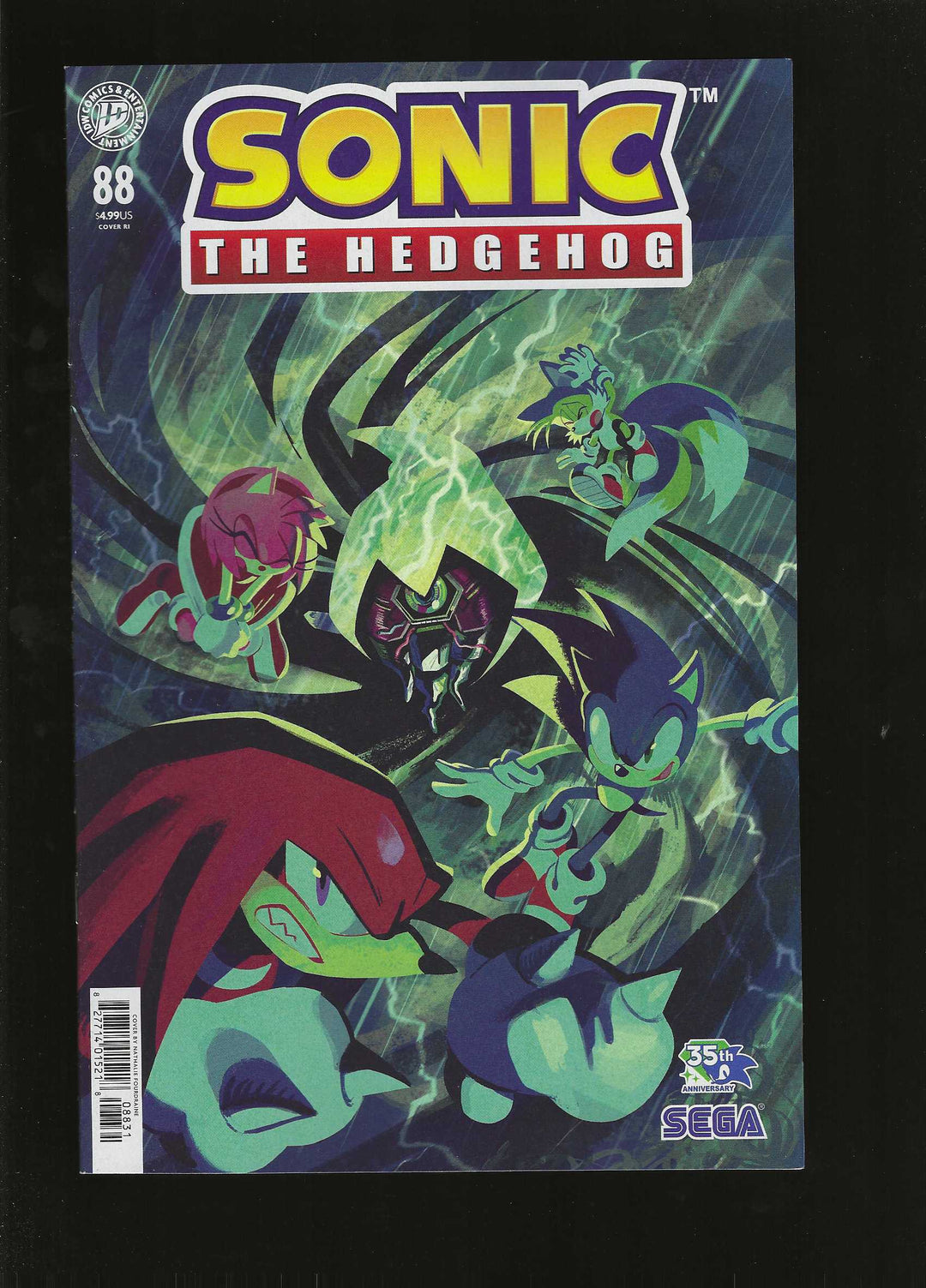 Sonic The Hedgehog #88 Variant C (1:15) (Fourdraine)