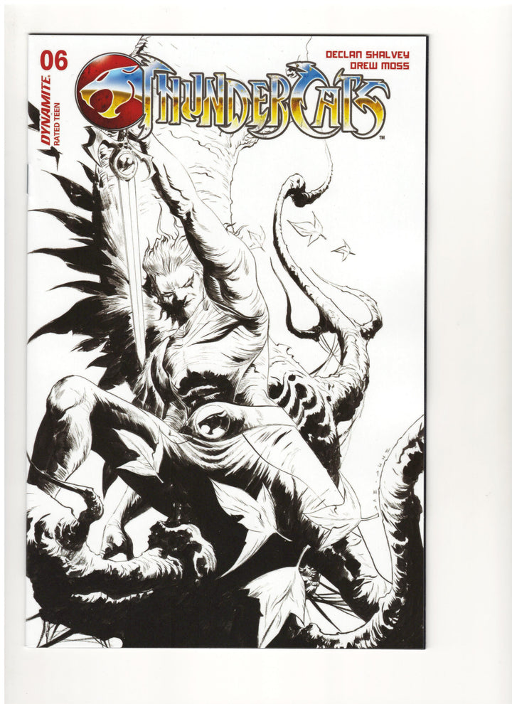 Thundercats (2024) #6 Cover S (1:20) Lee Line Art Variant Edition