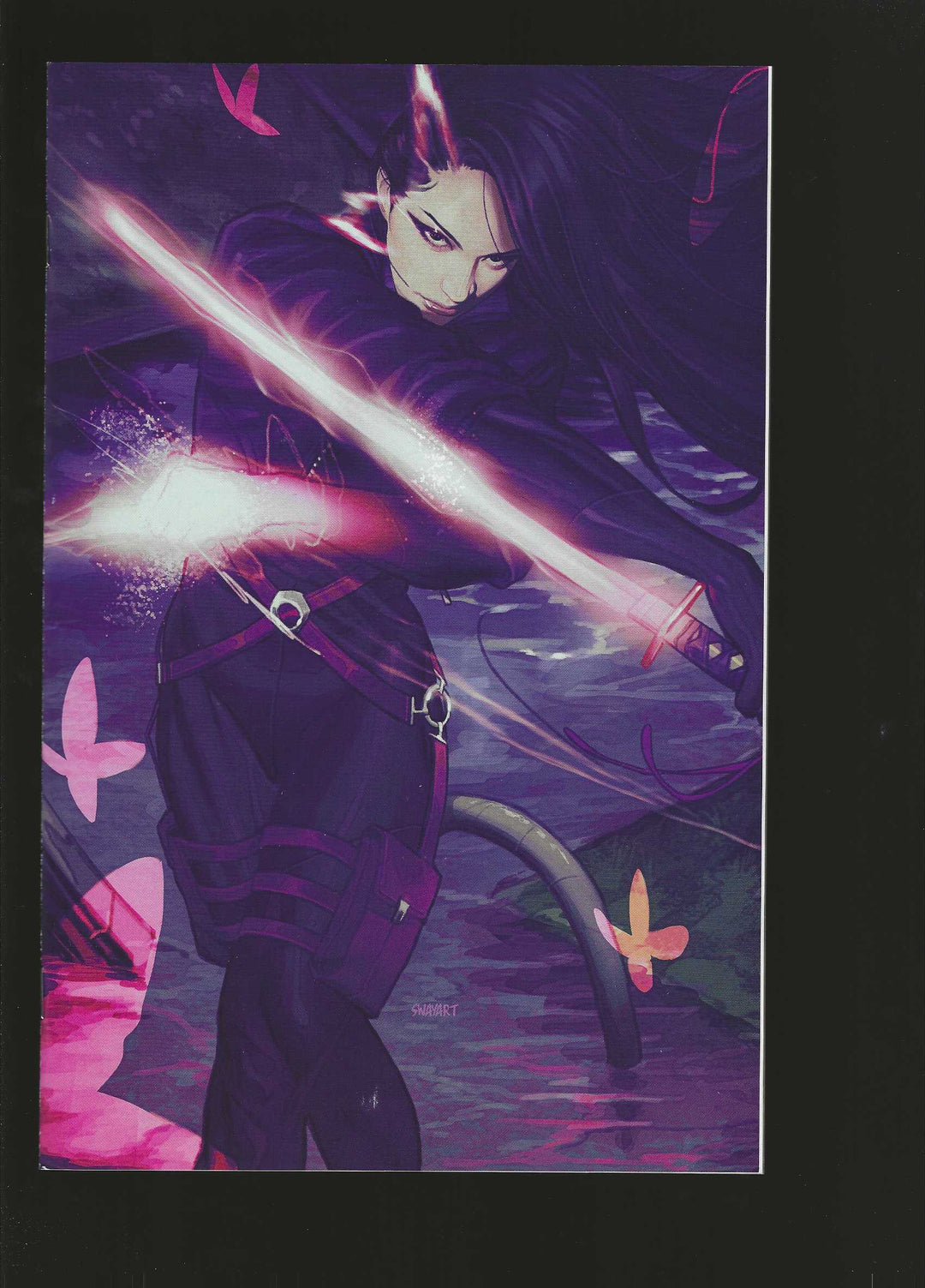 X Men (2024) #22 Variant (1:50) Joshua Swaby Psylocke Full Art Virgin Edition [NM-]