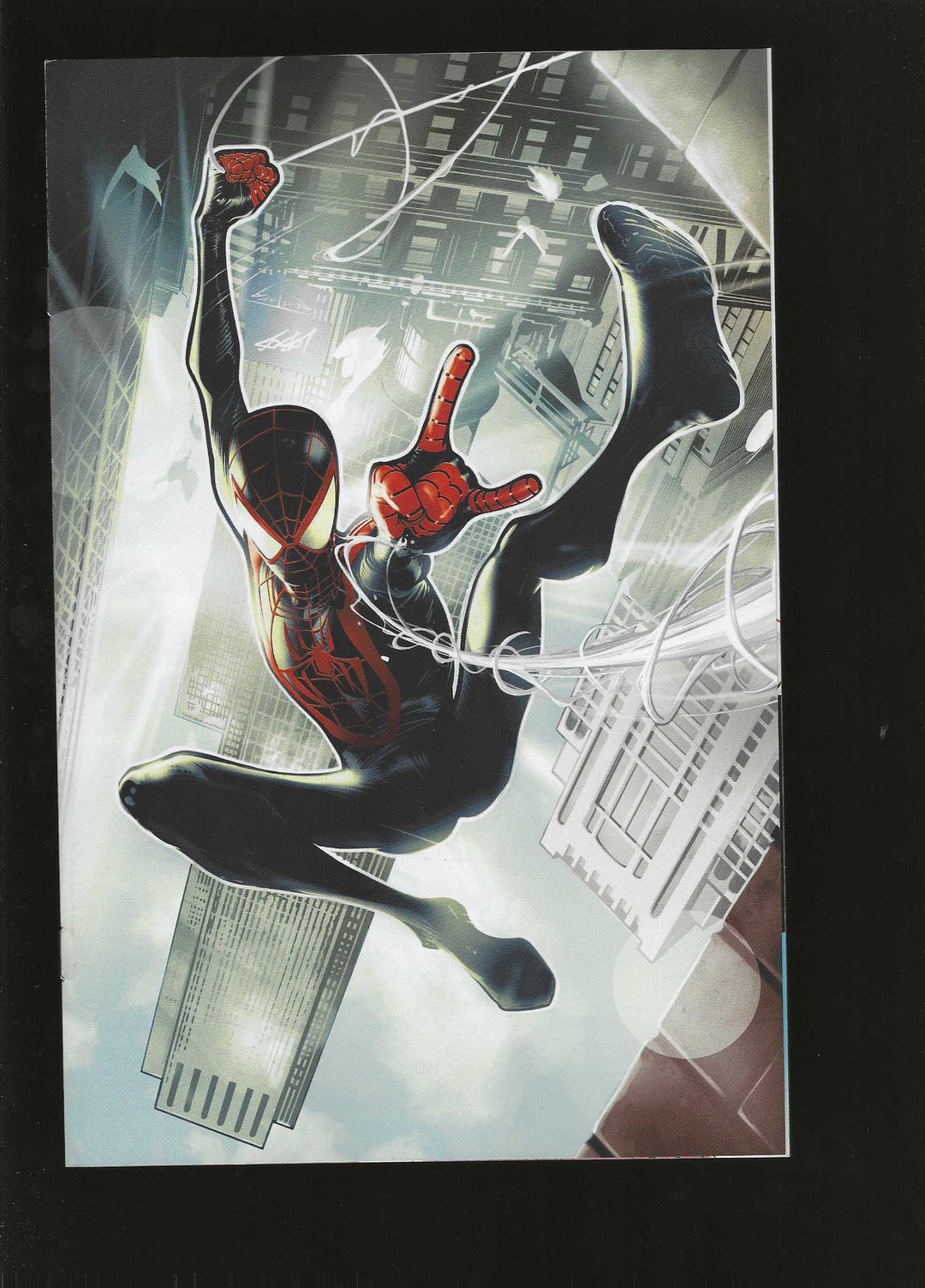 Miles Morales Spider-Man (2026) #1 Variant (1:100) Pablo Villalobos Full Art Virgin Edition