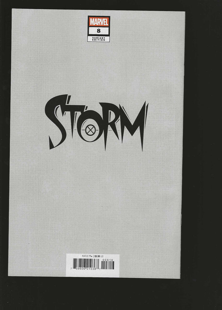 Storm #8 1:50 Ejikure Storm Full Art Virgin Variant