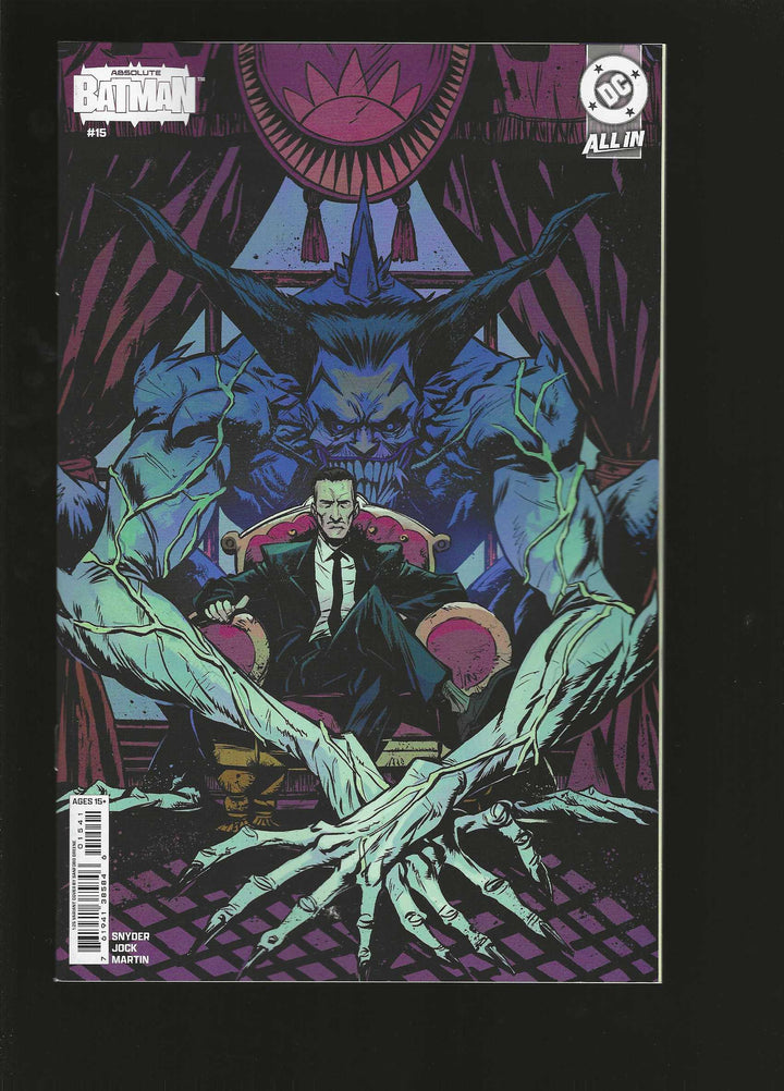 Absolute Batman #15 Cover E (1:25) Sanford Greene Card Stock Variant
