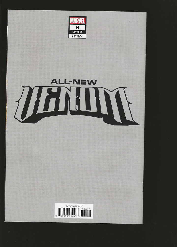 All-New Venom #6 1:50 Lucas Werneck Spoiler Full Art Virgin Variant