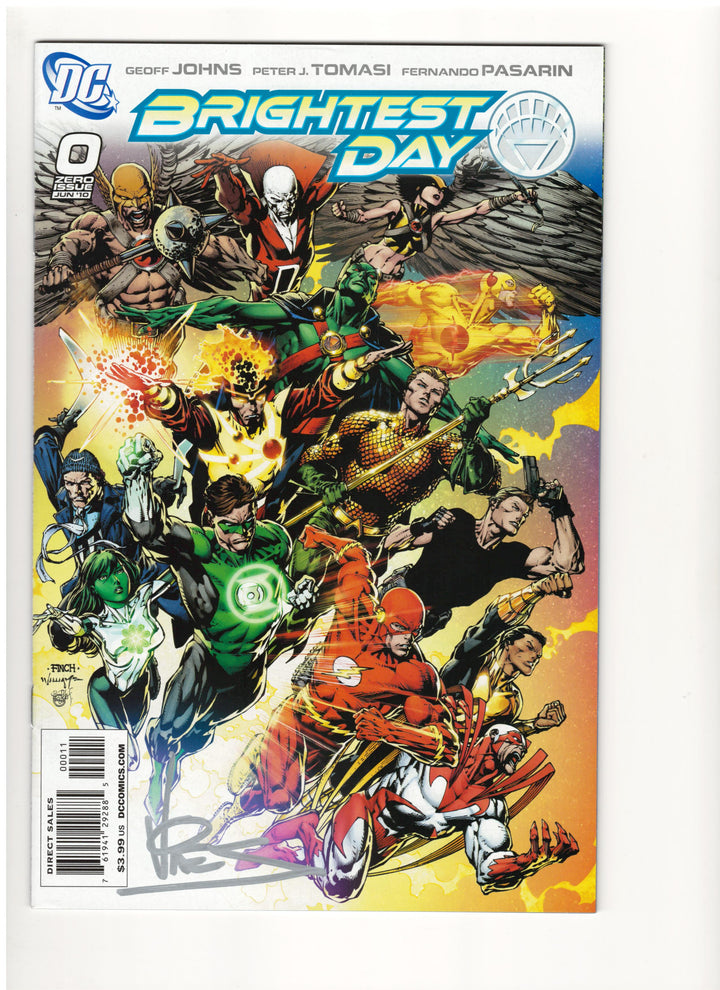 Brightest Day (2010) #0 SIGNED by Dexter Vines