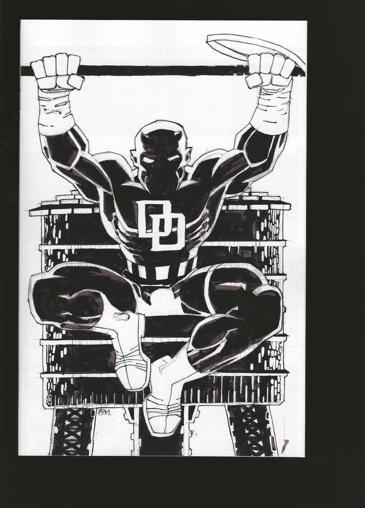 Daredevil: Cold Day In Hell #1 2nd Print 1:25 Frank Miller Inks Virgin Variant