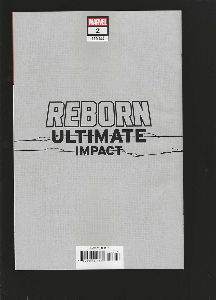Ultimate Impact Reborn #2 Variant (1:100) Taurin Clarke Full Art Virgin Edition