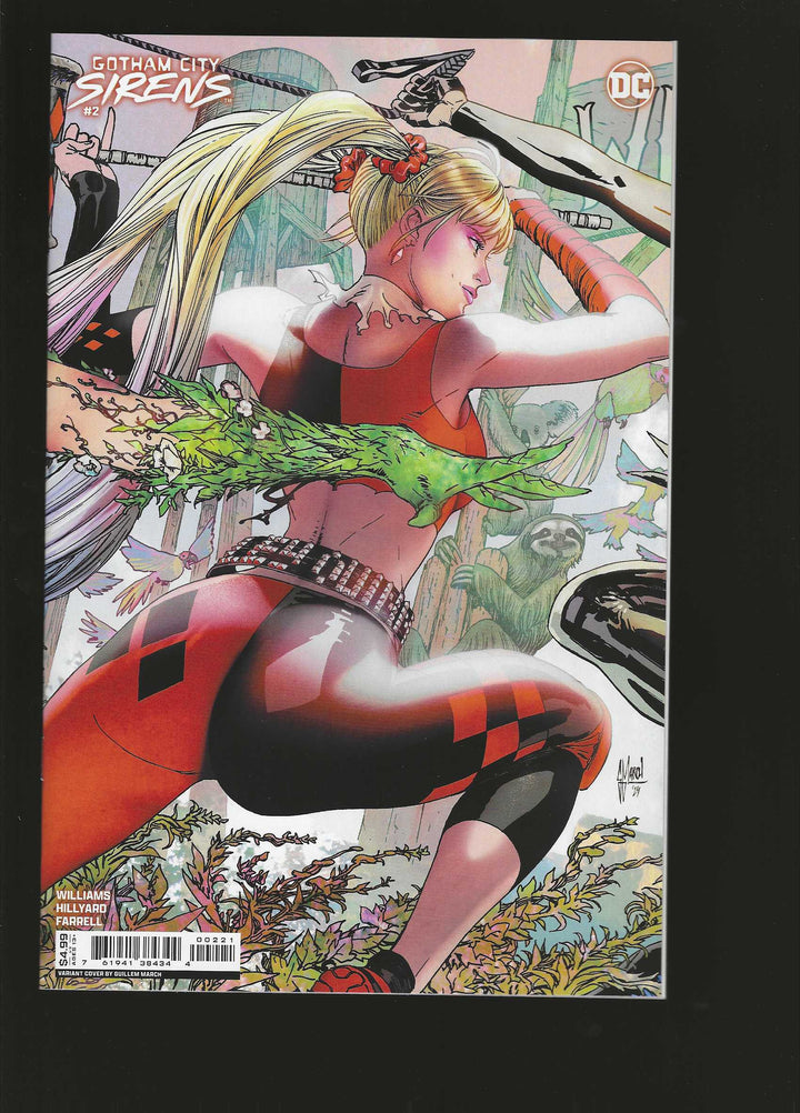 Lot of 4 Gotham City Sirens (2024) #1-#4 Guillem March Connecting Variants Complete Set