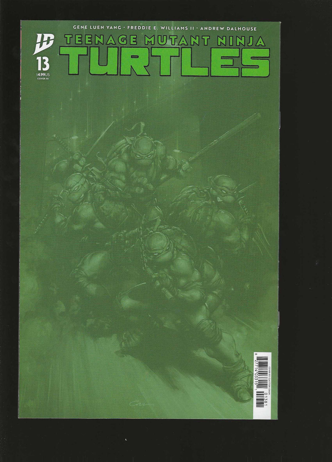 Teenage Mutant Ninja Turtles (2024) #13 Variant H (1:50) (Crain Full Art)
