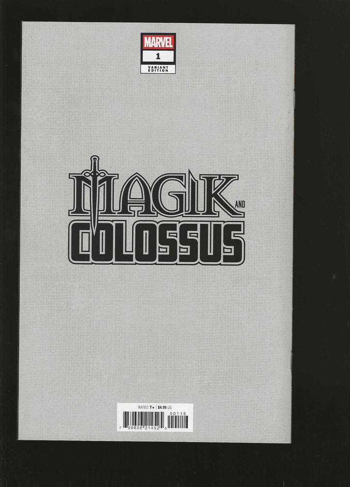 Magik & Colossus #1 Variant (1:100) Pablo Villalobos Full Art Virgin Edition