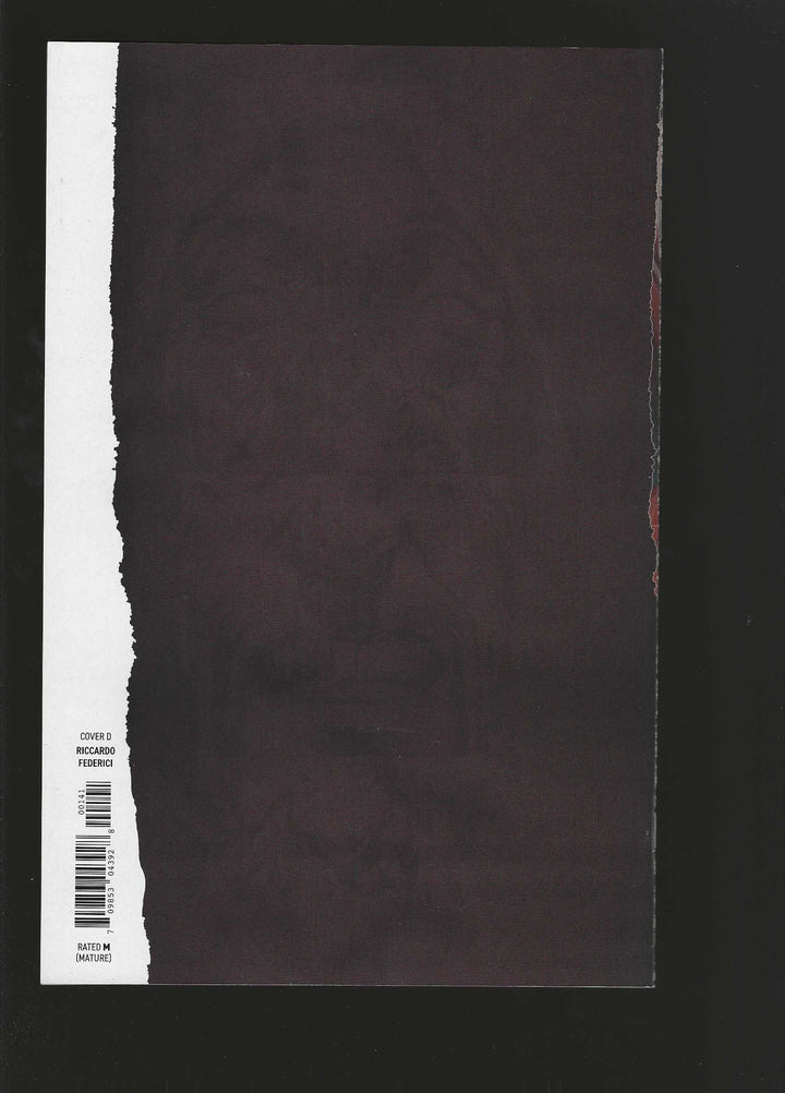 I Tyrant #1 Cover D (1:10) Riccardo Federici Variant (Mature)