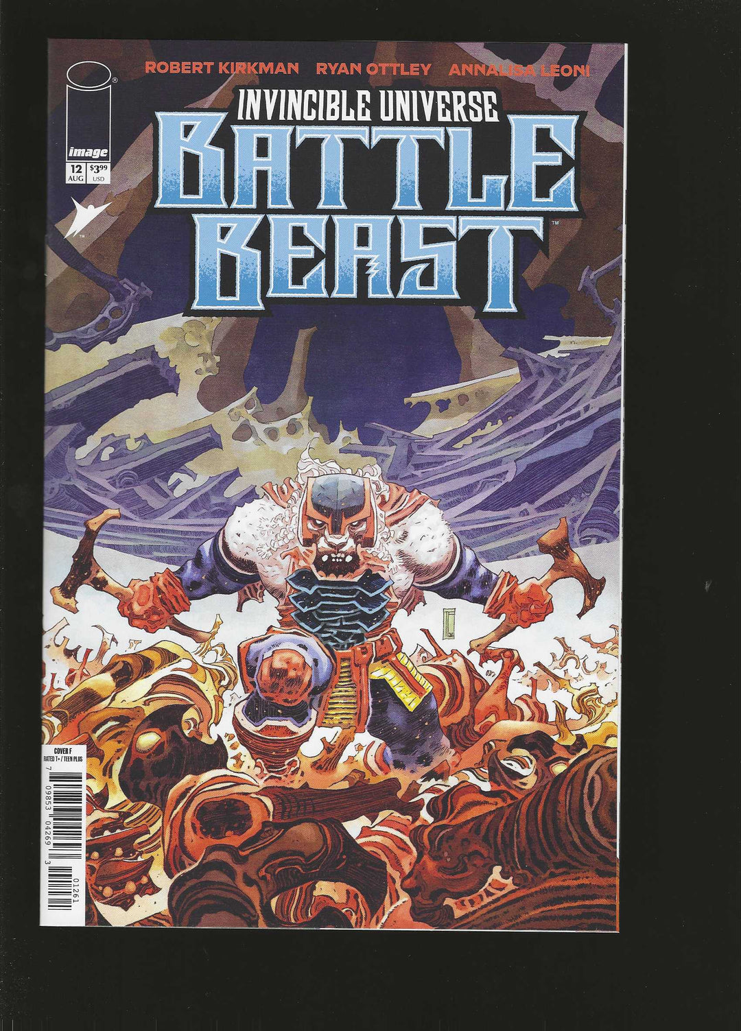 Invincible Universe Battle Beast #12 Cover F (1:100) Toni Fejzula Variant