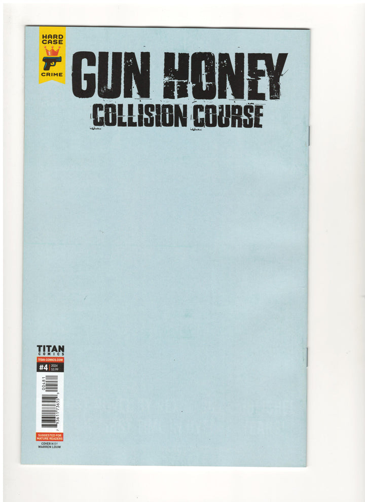 Gun Honey Collision Course #4 Cover H (1:10) Louw Virgin Variant Edition