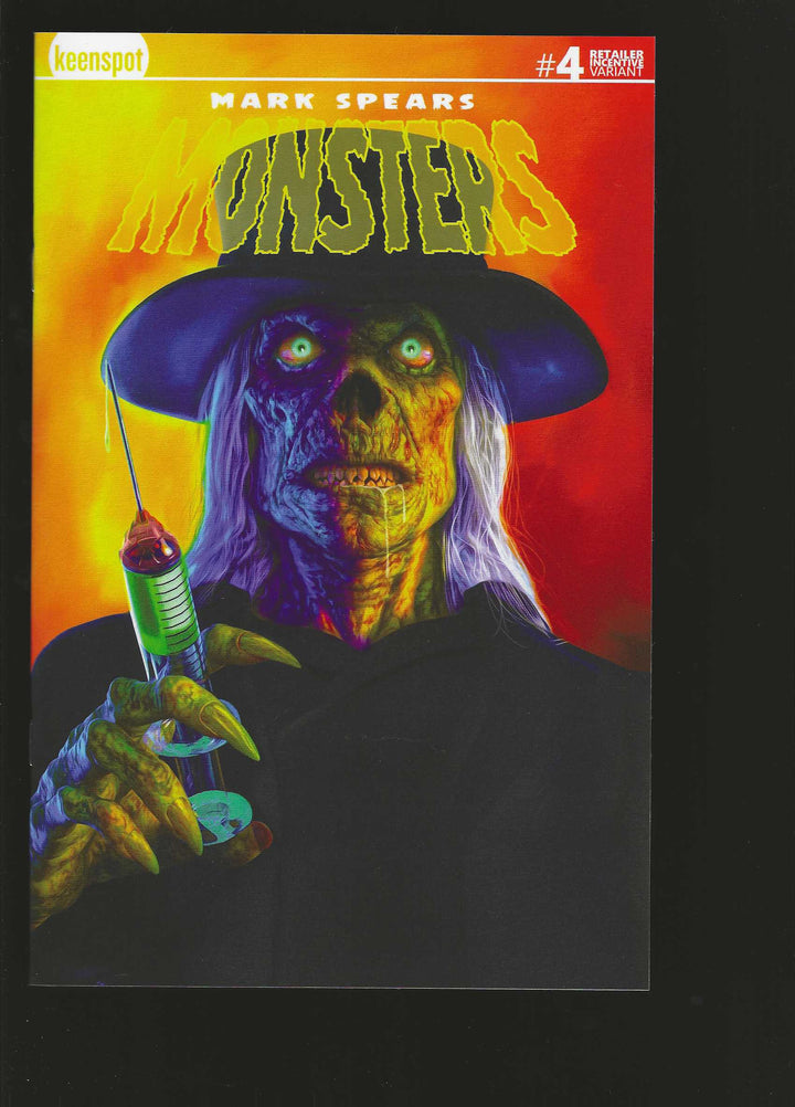 Mark Spears Monsters #4 Cover H 1:25 Doctor Creepy Variant Edition