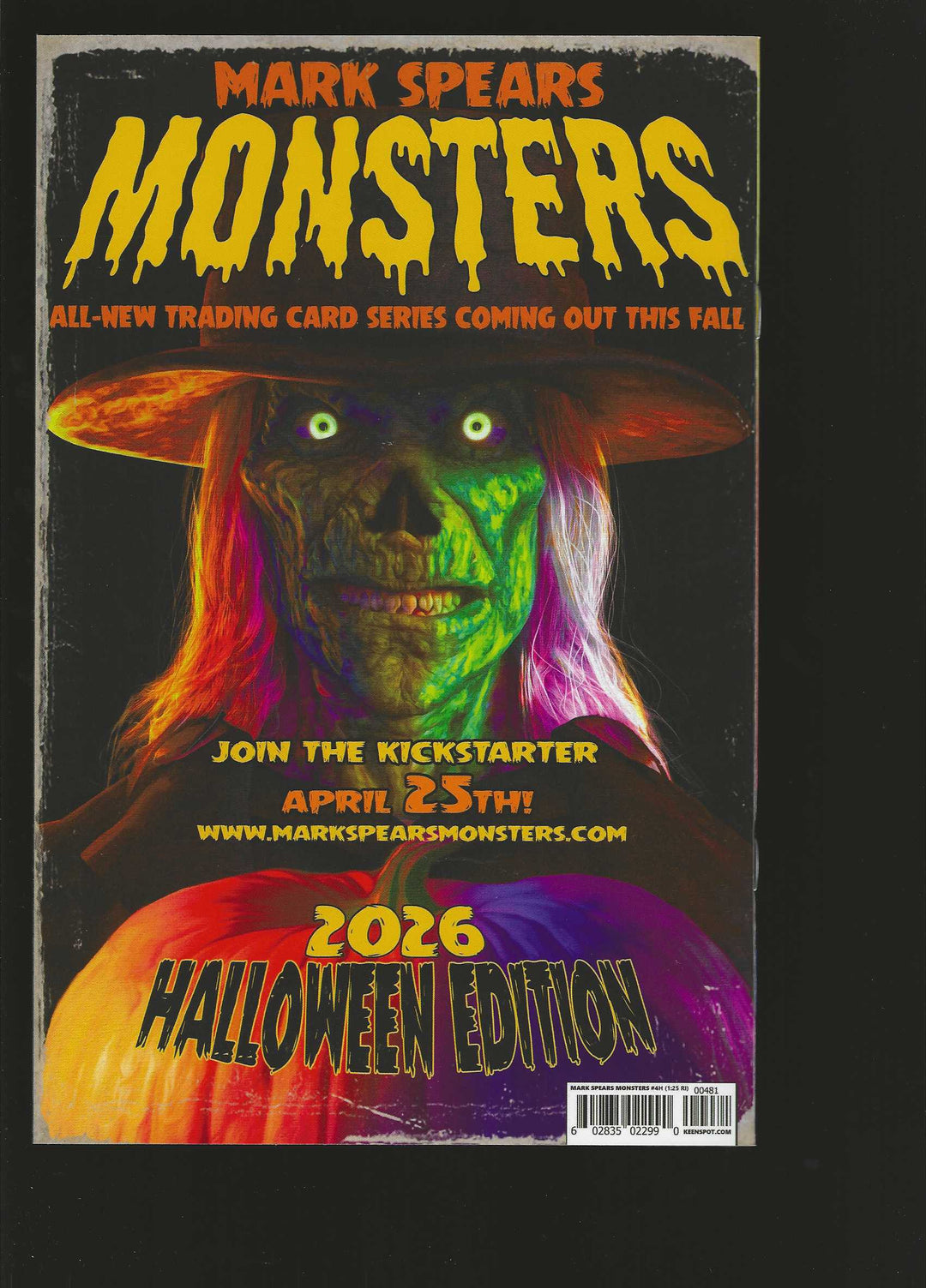 Mark Spears Monsters #4 Cover H 1:25 Doctor Creepy Variant Edition