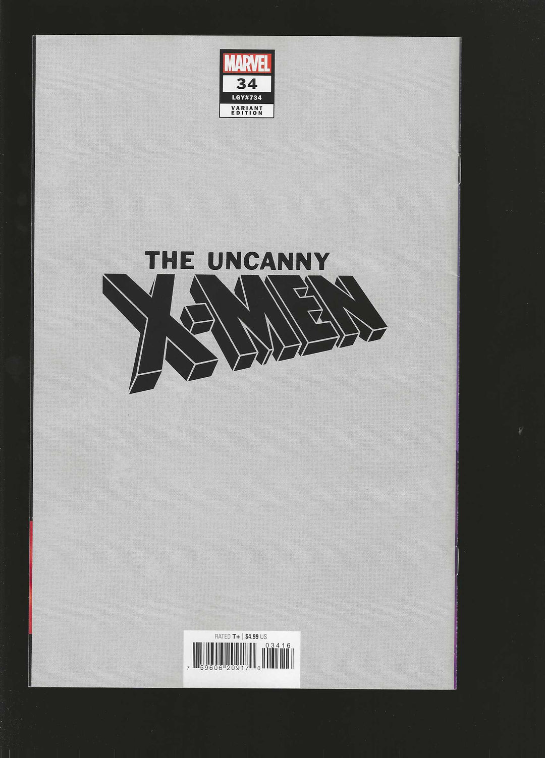 Uncanny X-Men (2024) #34 Variant (1:50) Carlos Gomez Rogue Full Art Virgin Edition