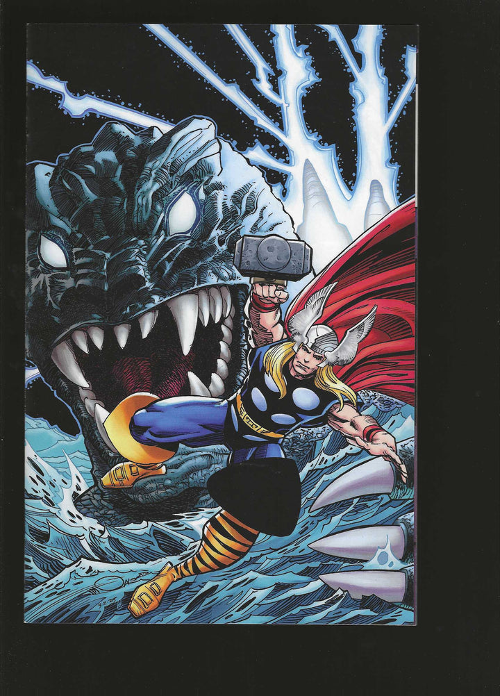 Godzilla vs Thor #1 Variant (1:100) Walter Simonson Full Art Virgin Edition