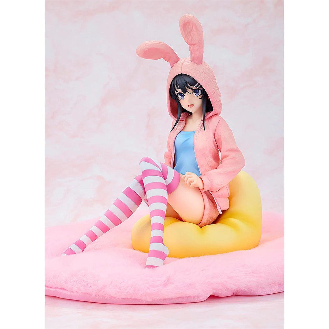 Rascal Does Not Dream: Mai - Hoodie x Look Rabbit Ears Version (Statue)