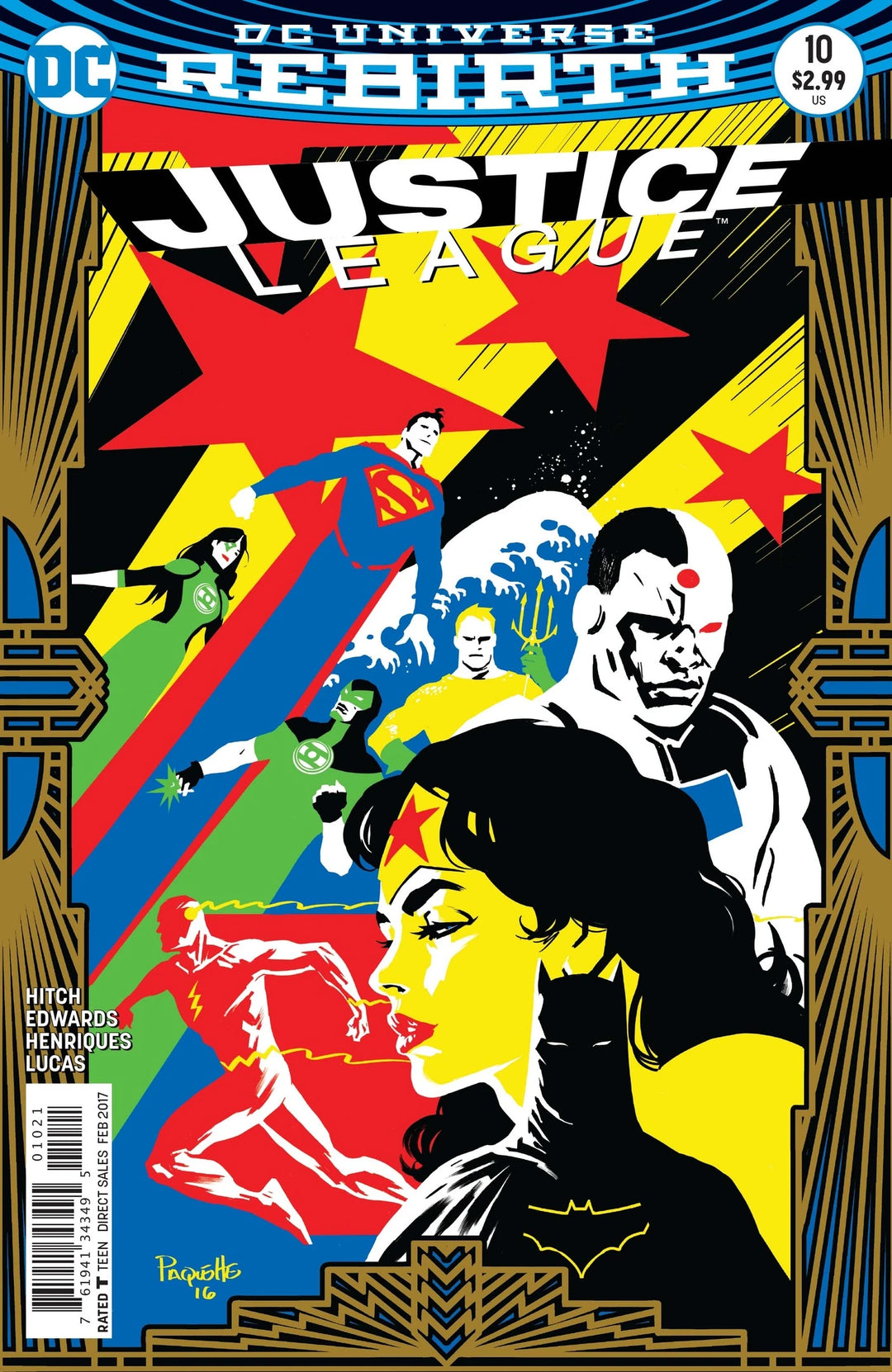 Justice League (2016) #10 Variant Edition <BINS>