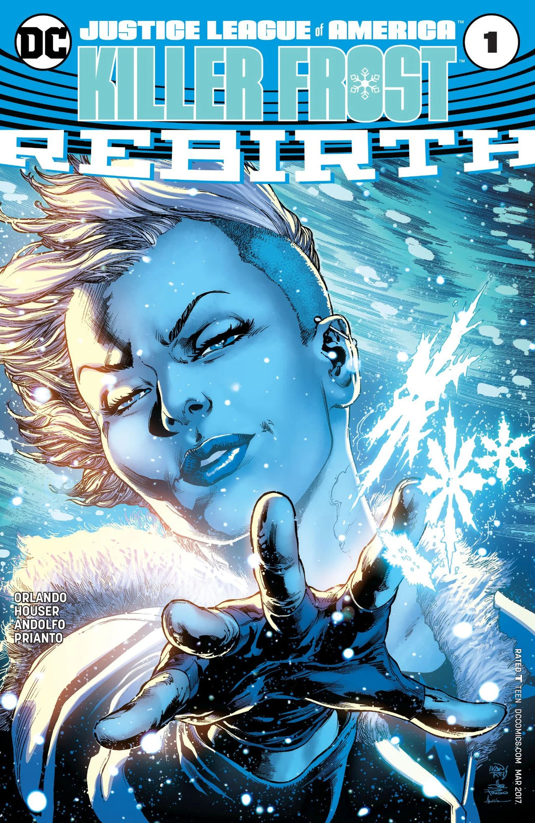 Justice League Of America Killer Frost Rebirth #1 <BINS>