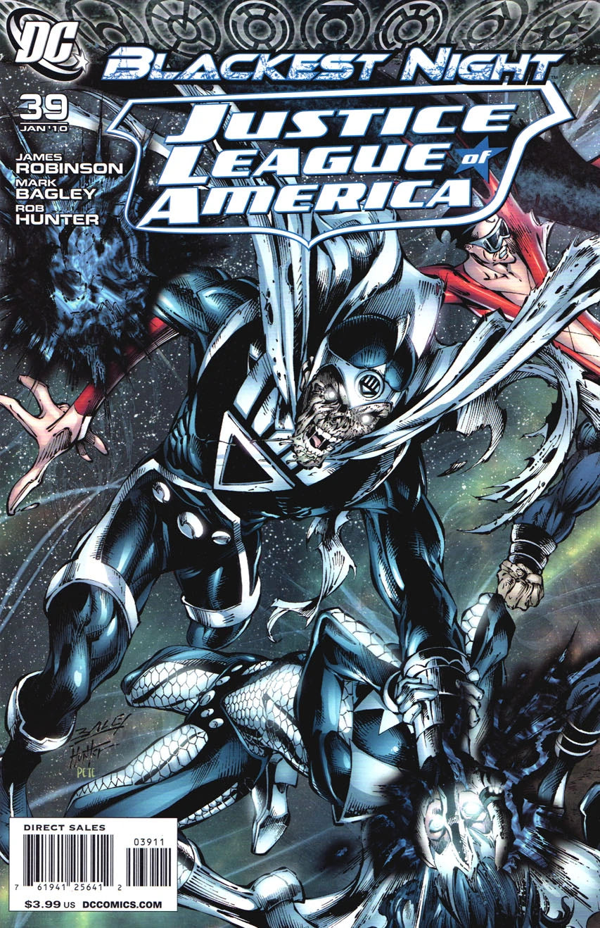 Justice League Of America (2006) #39 [Blackest Night] <BINS>
