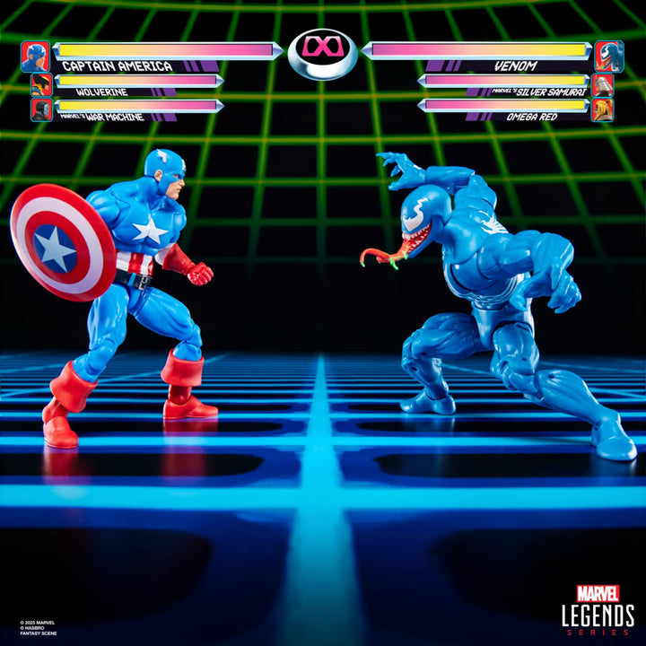 Marvel Legends: 6in Action Figure 2pk - Captain America Vs Venom