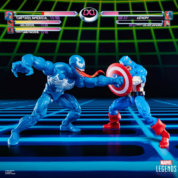 Marvel Legends: 6in Action Figure 2pk - Captain America Vs Venom
