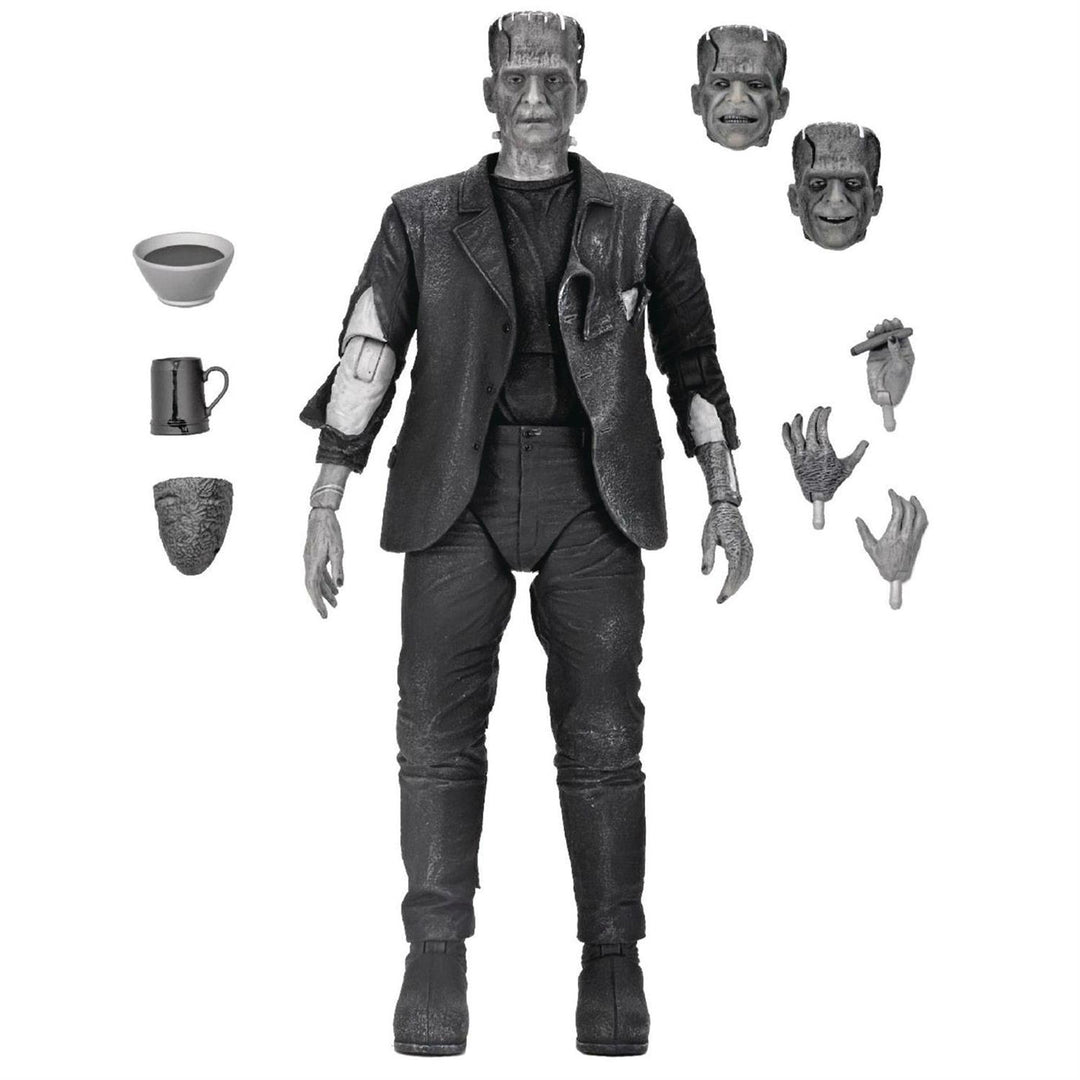 UNIVERSAL MONSTERS: Bride of Frankenstein - THE MONSTER (B&W 7IN AF)