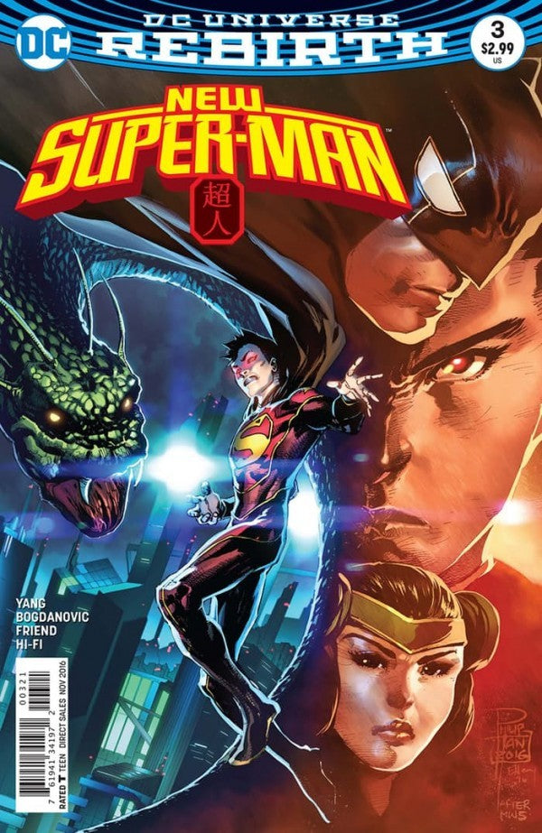 New Super-Man (2016) #3 Philip Tan Variant VF <OFC>