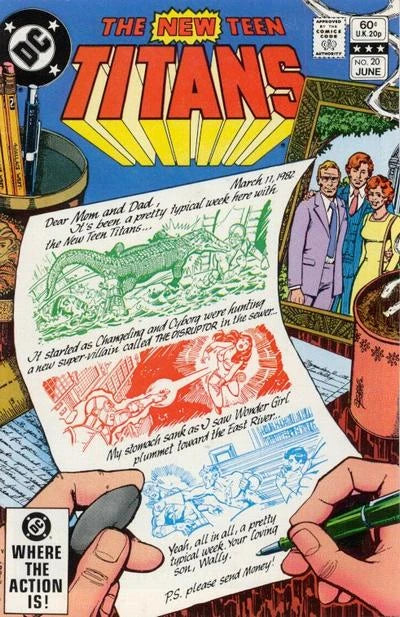 New Teen Titans (1980) #20 <C-BINS>
