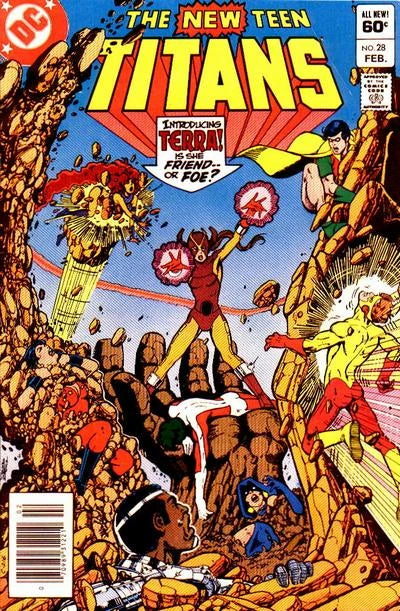 New Teen Titans (1980) #28 [1st Appearance of Terra] <C-BINS>