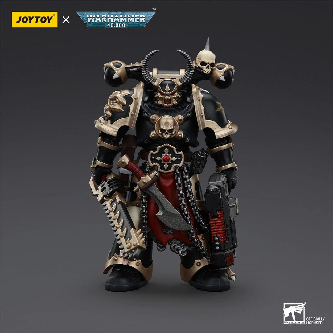 Warhammer 40k: Chaos Space Marines - Black Legion Chosen with Chainsword (Action Figure)