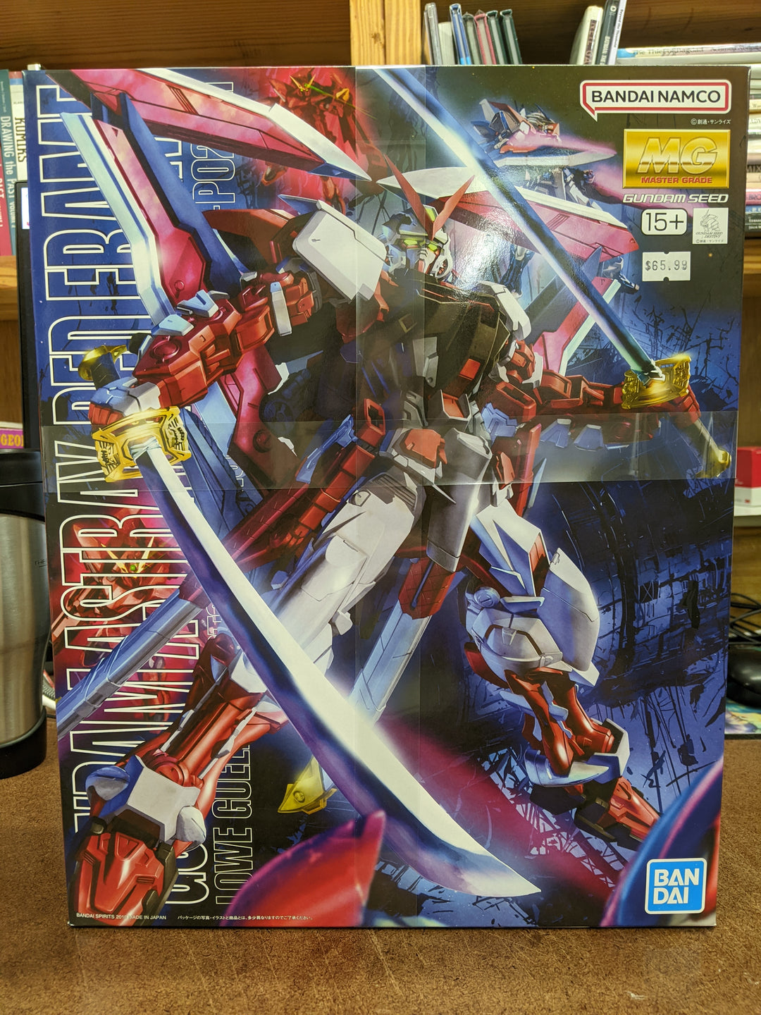 Gundam Seed Astray Red Frame Custom Mg 1/100 Model Kit