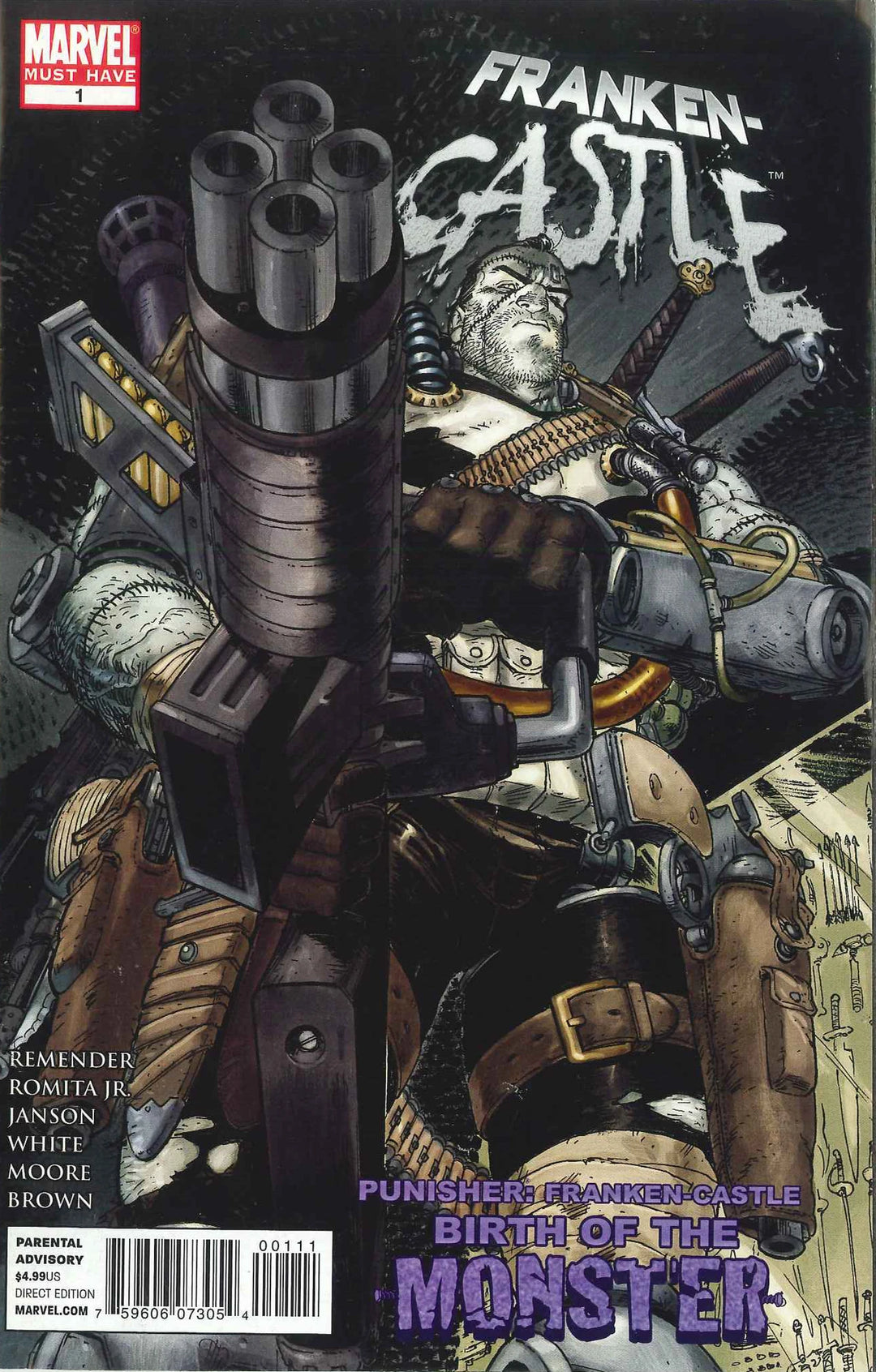 Punisher Franken Castle Birth Of Monster #1 <BINS>