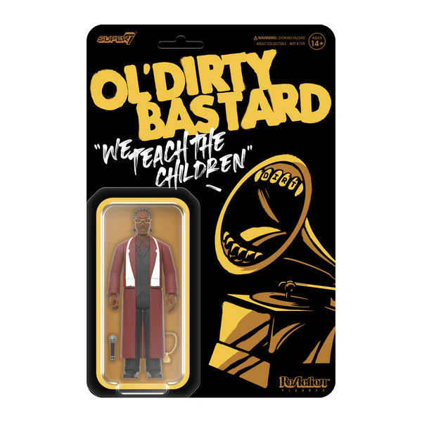 Ol Dirty Bastard Reaction Wv4 Odb For The Children Action Figure