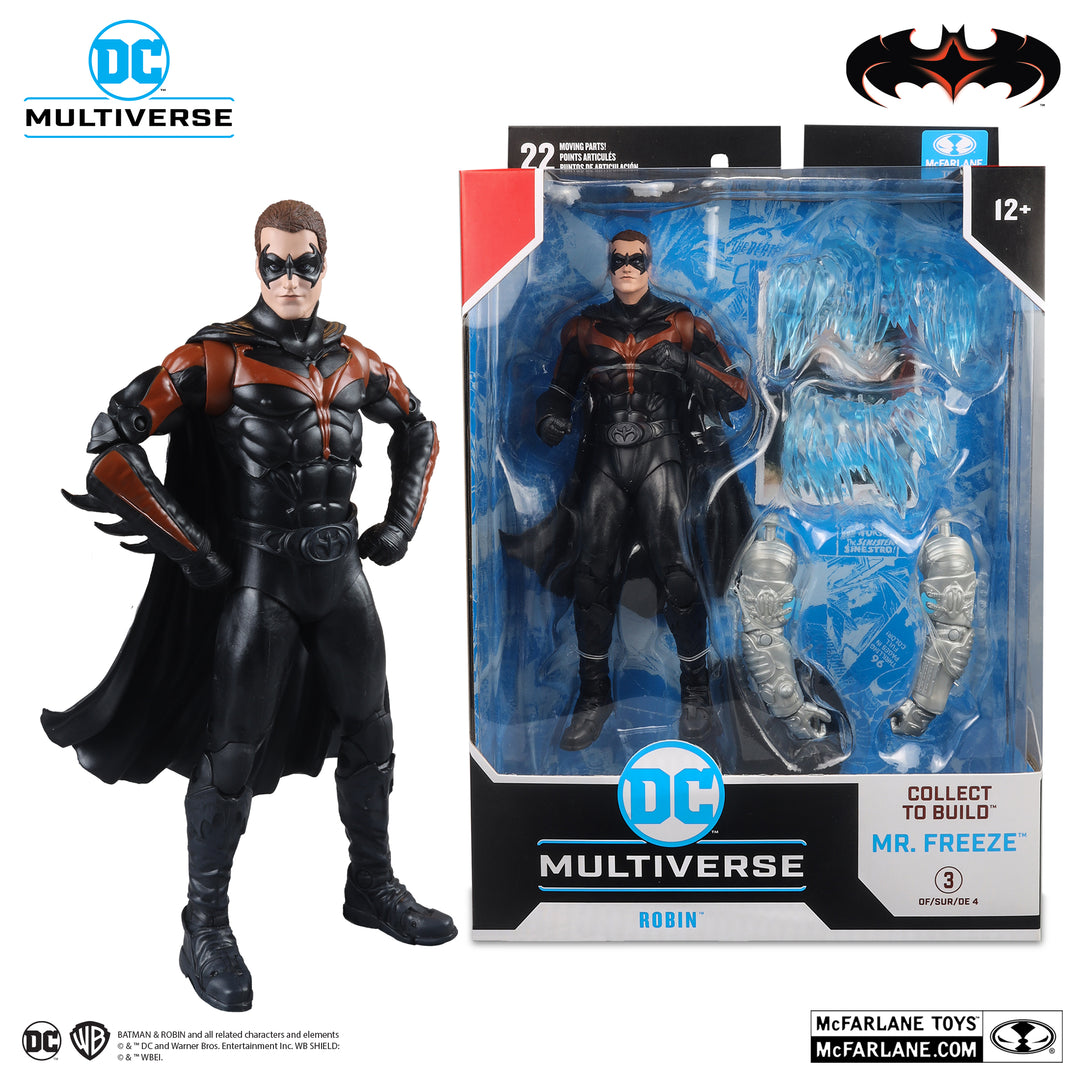 DC McFarlane (Batman & Robin Series)---Collect to Build Mr. Freeze