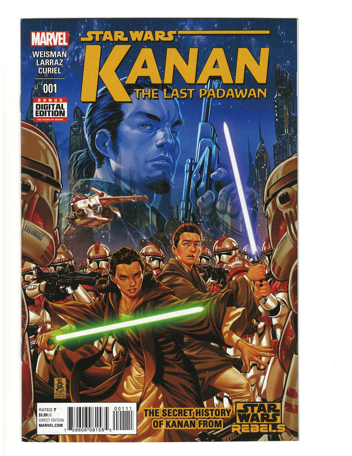 Star Wars: Kanan - The Last Padawan #1 - 1st App. of Kanan Jarrus and 1st Cameo App. of Sabine Wren, Ezra Bridger and Hera Syndulla <OXV-02>