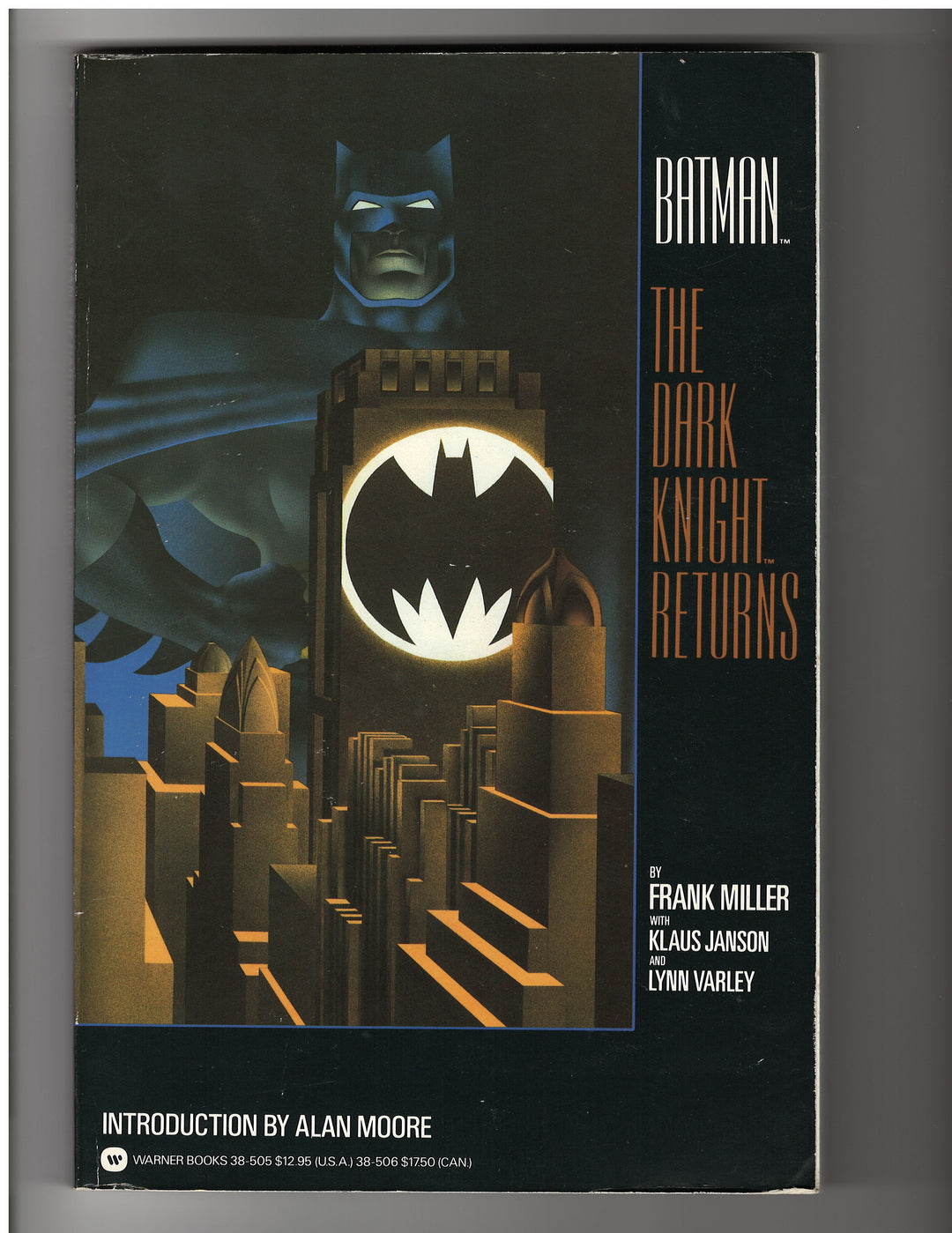 Batman Dark Knight Returns TPB 1st Printing VF+ OXD-15