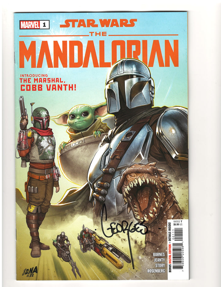 Star Wars: The Mandalorian Season 2 #1 [SIGNED by ARTIST Georges Jeanty] OXV-03