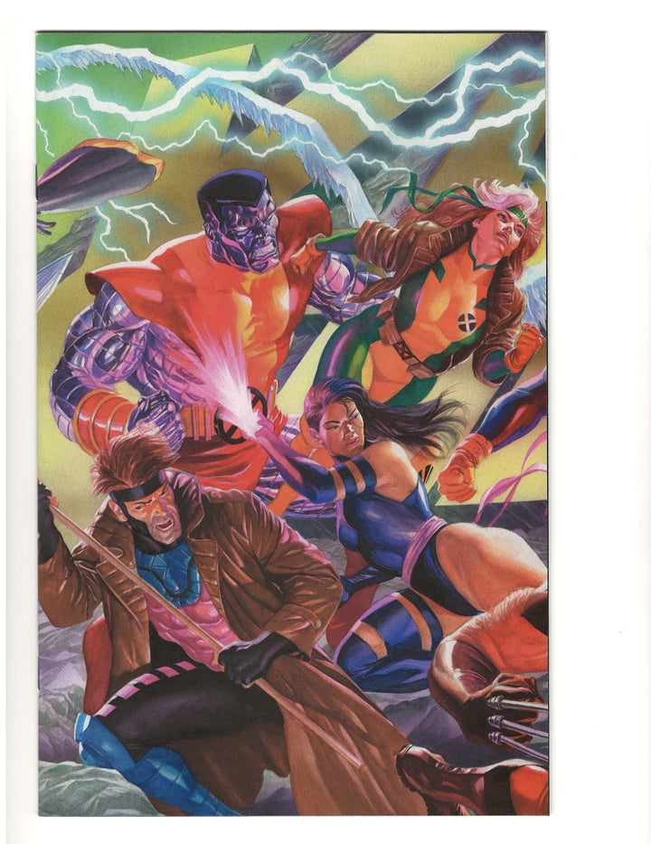 Lot of 4 X-Men Alex Ross Virgin Connecting Variants Complete Set