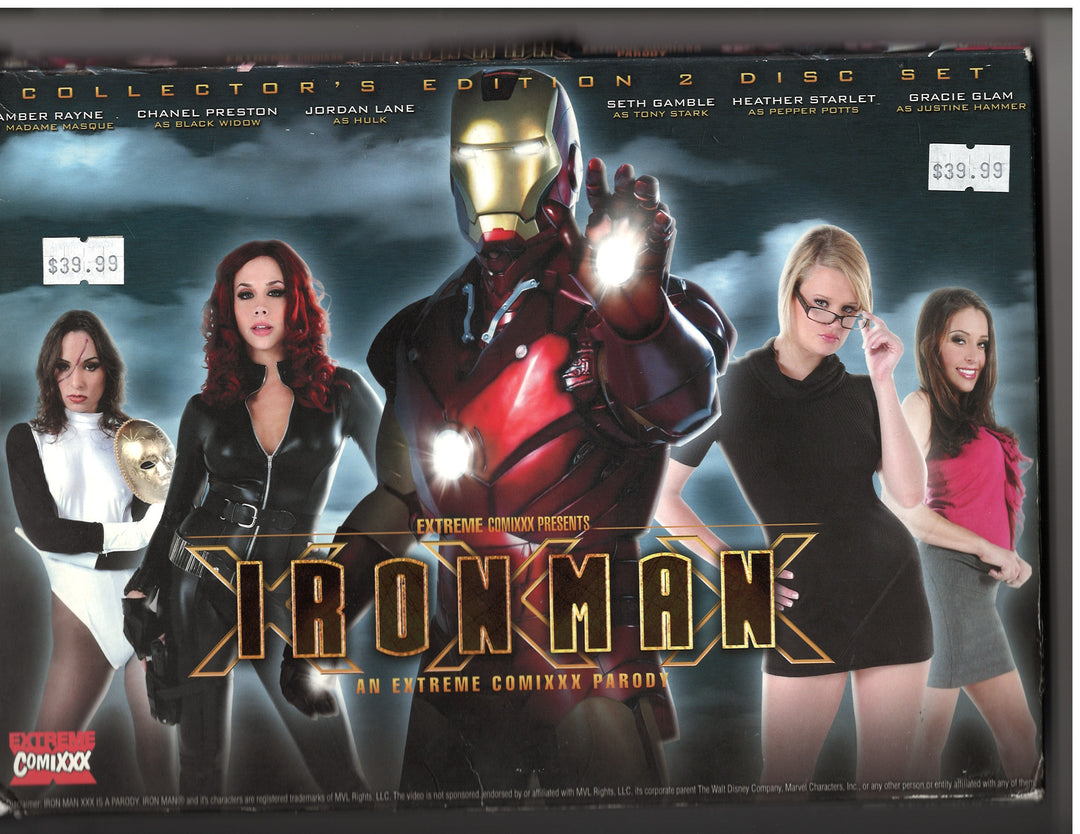 Iron Man XXX - An Extreme Comixx Parody DVD Collector's Edition