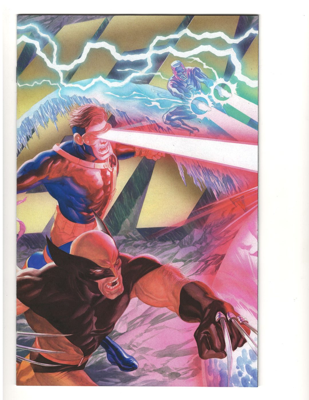 Lot of 4 X-Men Alex Ross Virgin Connecting Variants Complete Set