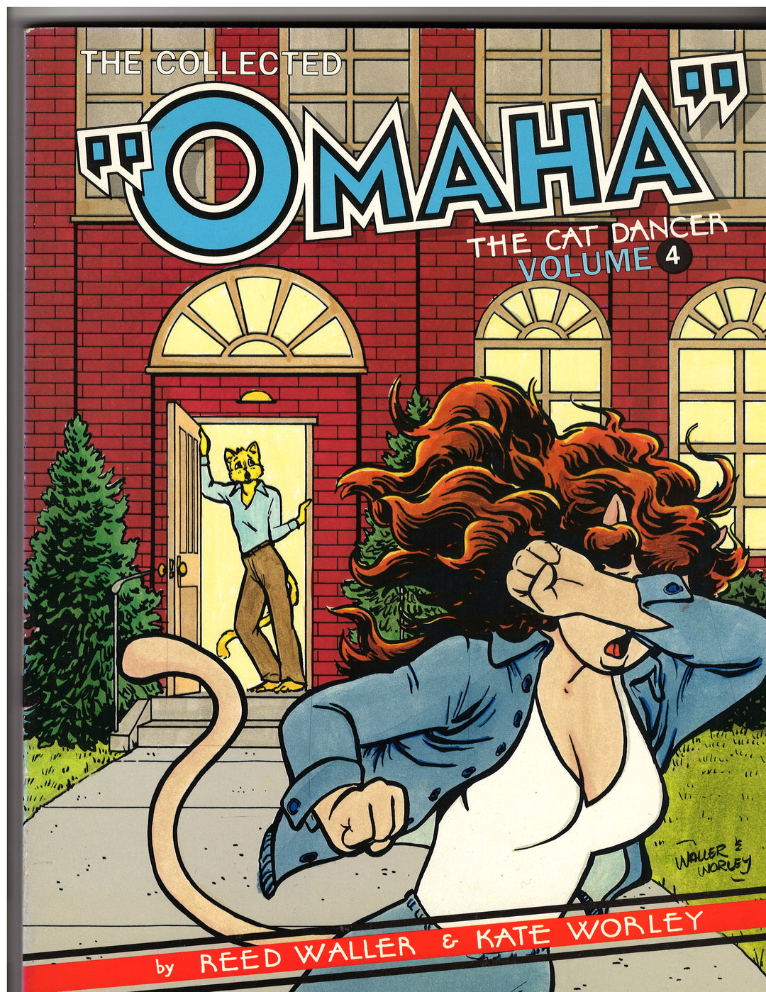 Collected Omaha The Cat Dancer Volume 4 TPB (Adult) - Kitchen Sink Press Edition OXV-01
