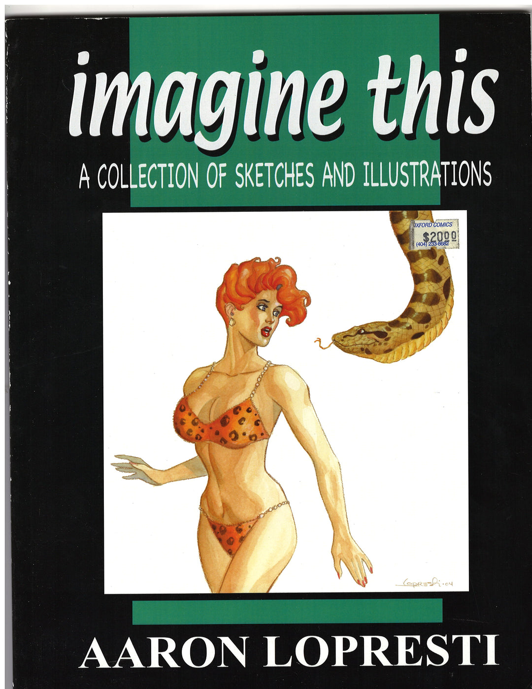 Imagine This - A Collection of Sketches and Illustrations by Aaron Lopresti TPB