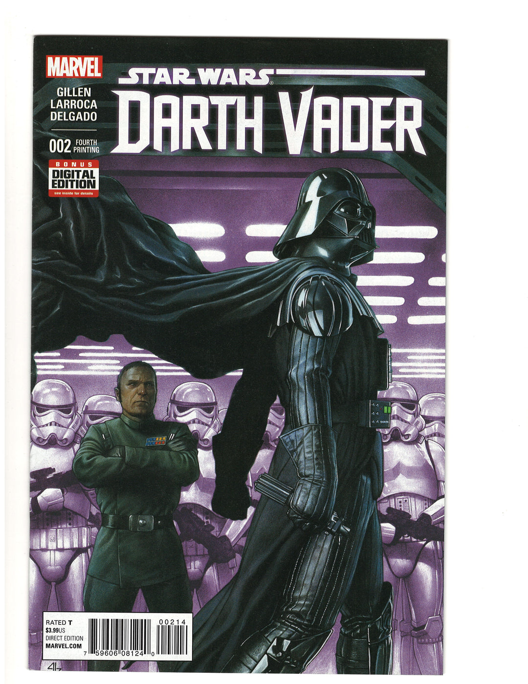 Star Wars: Darth Vader (2015) #2 4th Printing Variant OXV-02