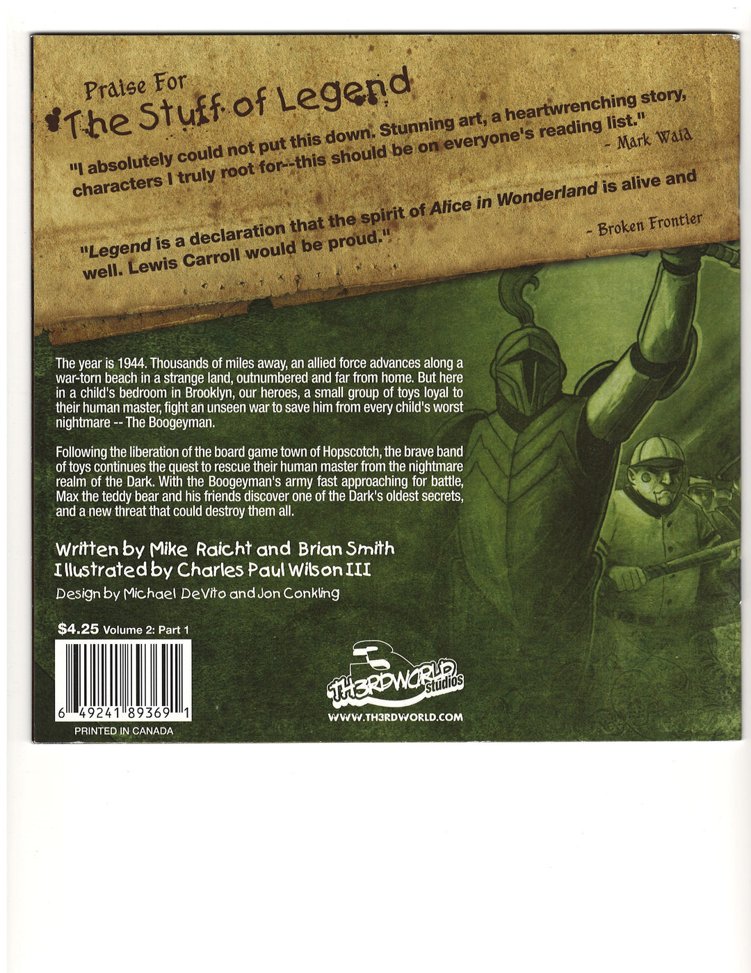 Stuff Of Legend The Jungle #1 (Of 4) OXV-01