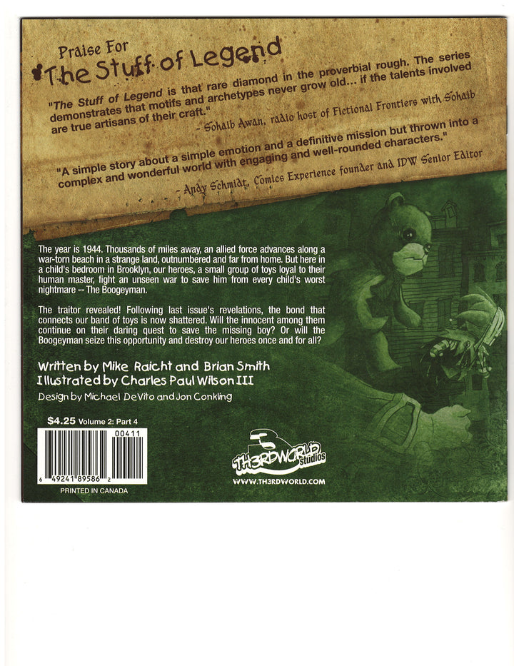Stuff Of Legend The Jungle #4 (Of 4) OXV-01