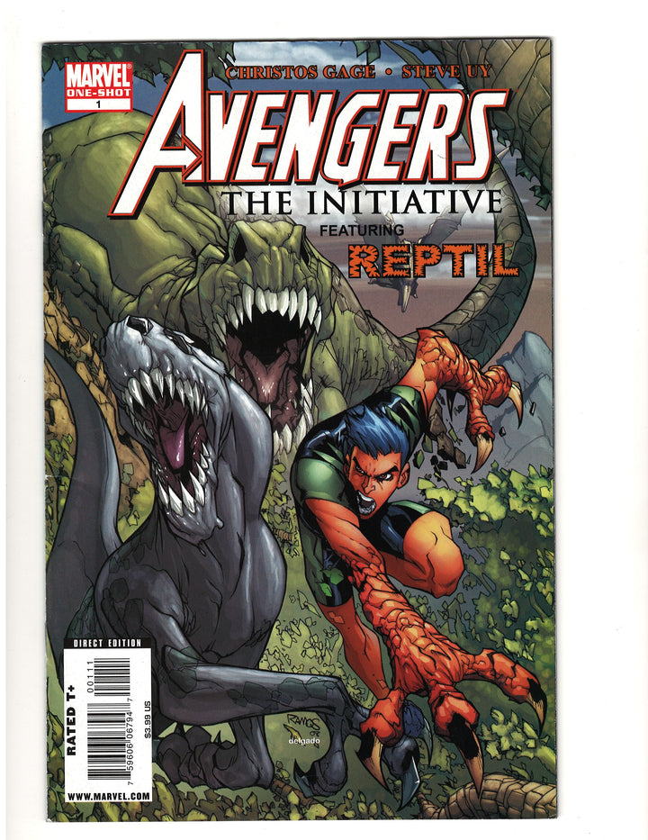Avengers: The Initiative Featuring Reptil (2009) #1 - 1st App. and Origin of Reptil