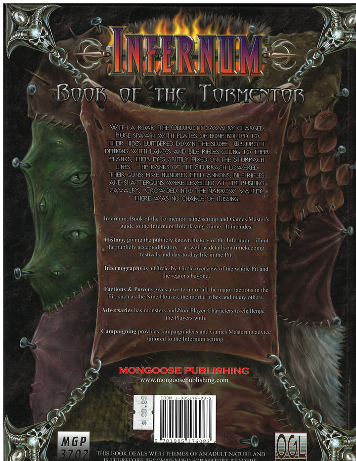 Infernum, Volume II: Book of the Tormentor (2005) Hardcover NM