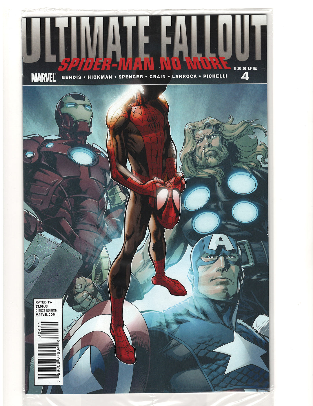 Ultimate Comics Fallout (2011) #4 1st Printing - 1st App. of Miles Morales NM- in Polybag