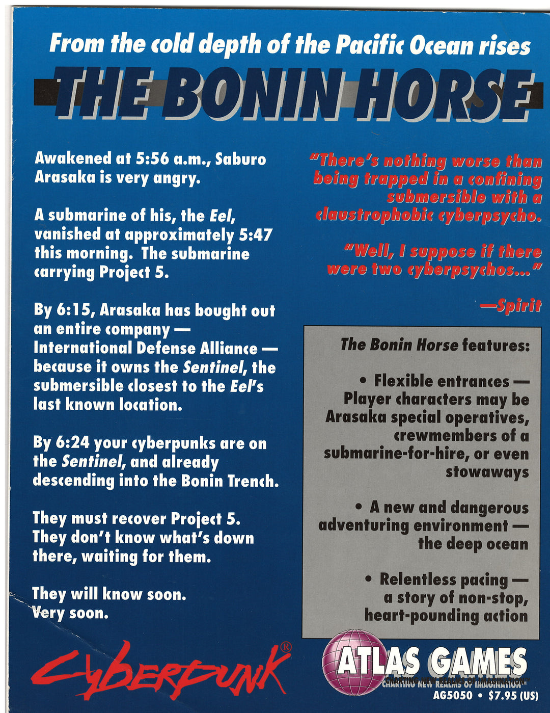 Cyberpunk: The Bonin Horse (1993)